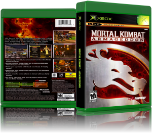Mortal Kombat - Armageddon (USA)3D Boxes Back Front